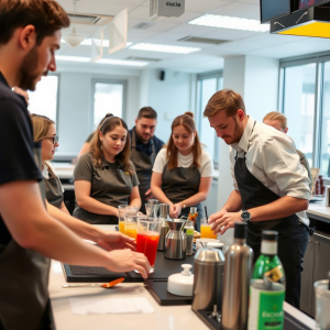 Đào tạo pha chế và workshop chuyên sâu